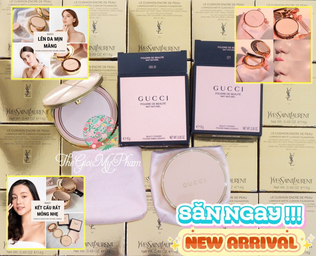 Gucci - Phấn Phủ Mat Naturel #00.5 (Ko tđ)