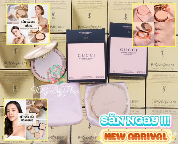 Gucci - Phấn Phủ Mat Naturel 00.5 (Ko tđ)