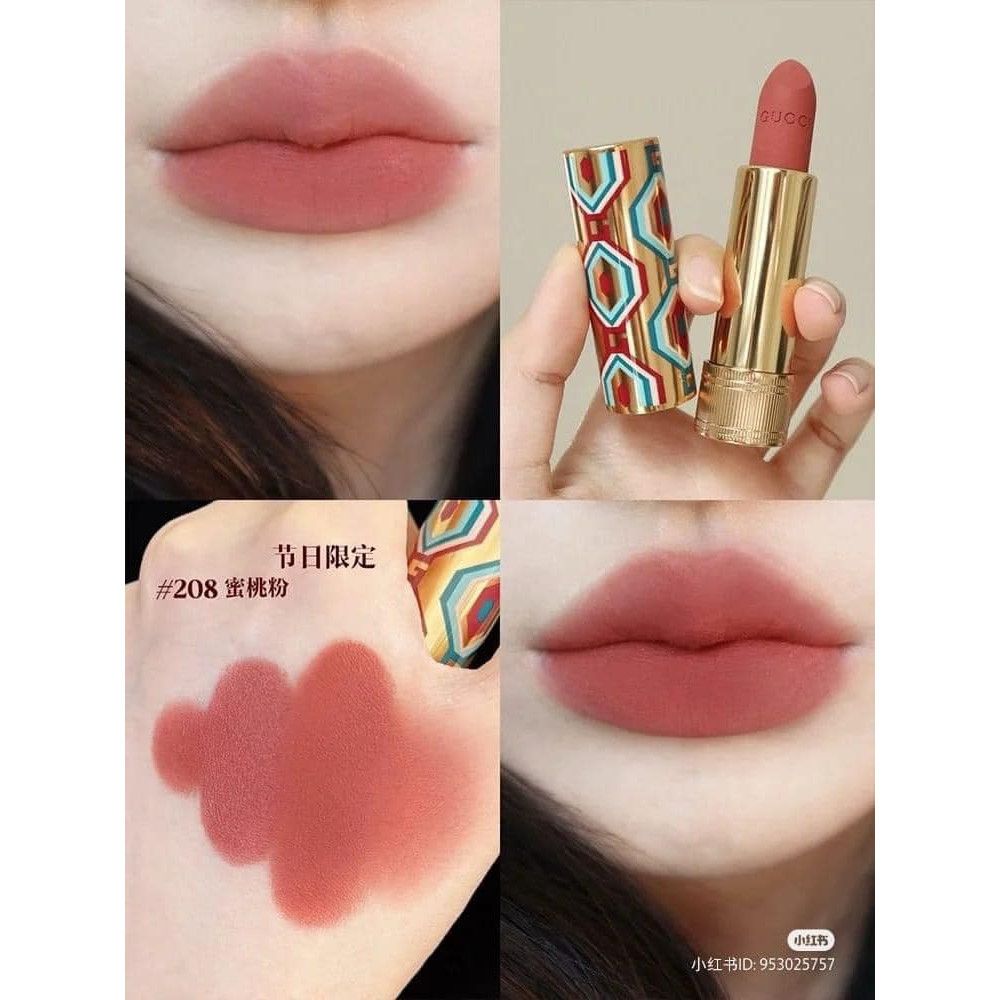 Gucci - Son Rouge À Levres Mat #208 (Ko tđ) LIMITED