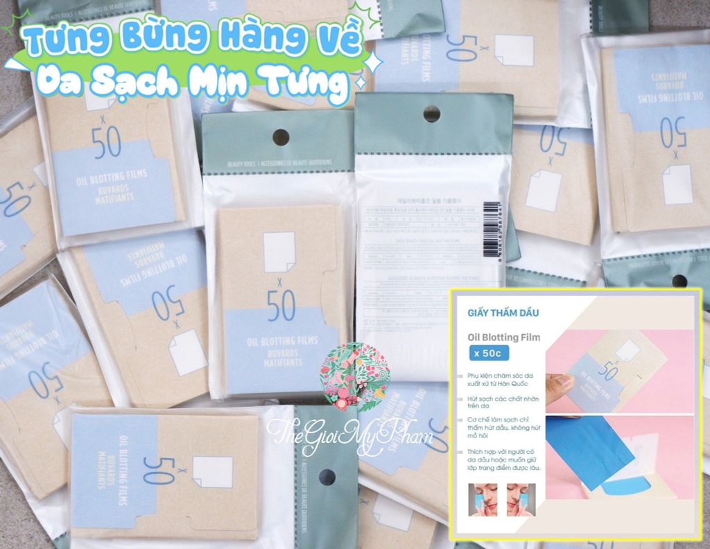 Film Thấm Dầu Thefaceshop