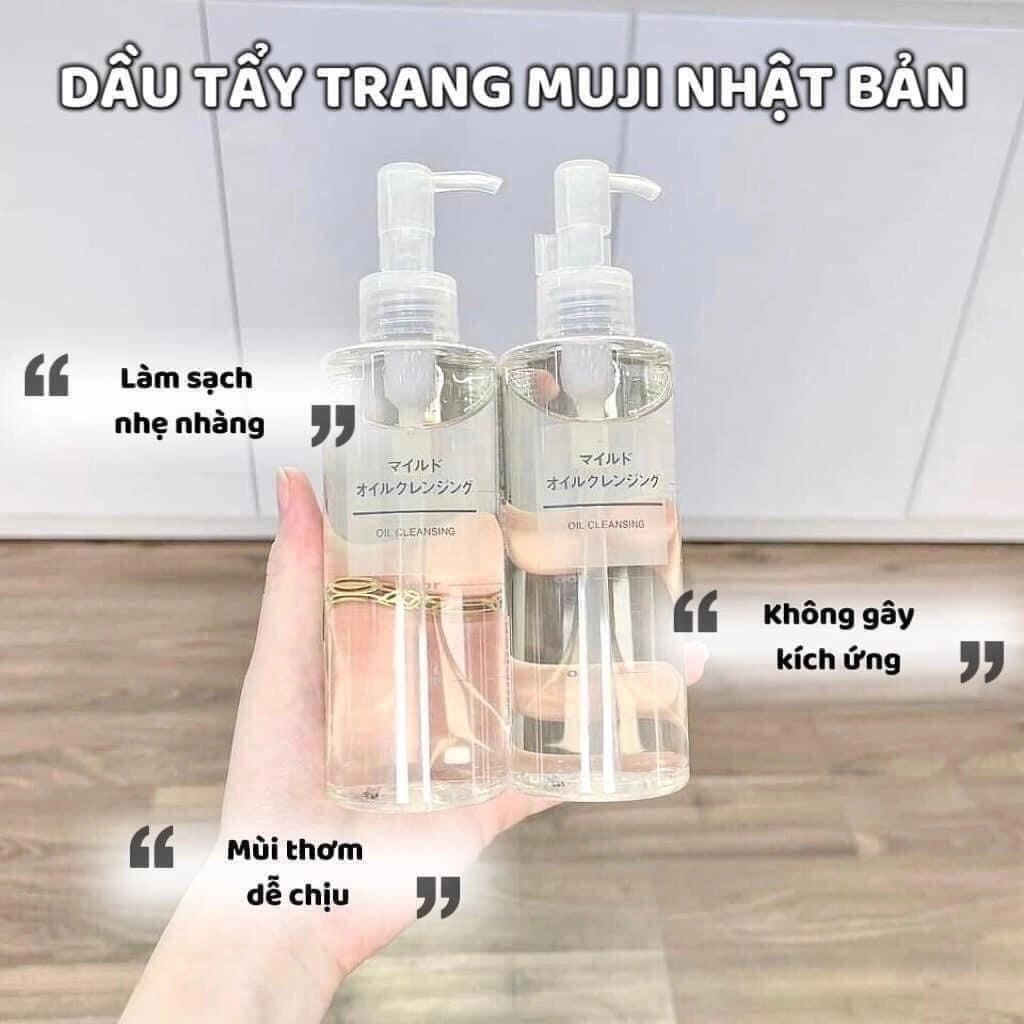 Dầu Tẩy Trang Muji Nhật 200ml