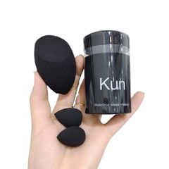 Bông Mút Tán Kem Nền KUN Đen ( 1 Lớn + 2 Nhỏ)