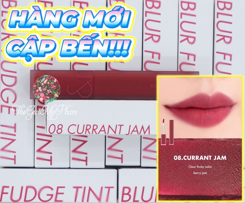 Son Kem Lì Romand Blur Fudge Tint #08