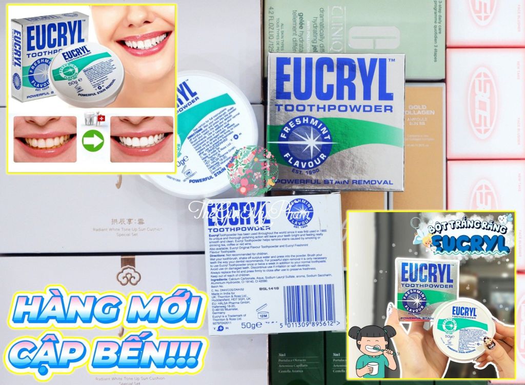 Bột Trắng Răng Eucryl