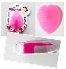 Miếng Rửa Măt Silicon Nhật