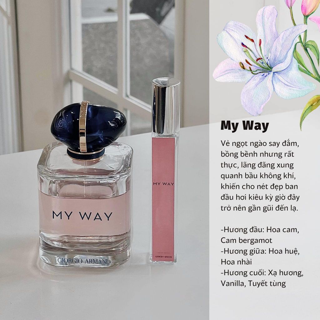 Giorgio Armani - My Way EDP ( chai chiết 10ml)