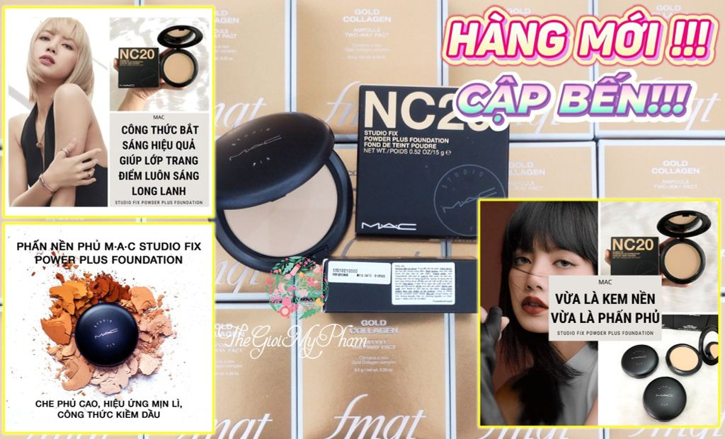 Phấn MAC Studio Fix NC15 ( Ko tích điểm)