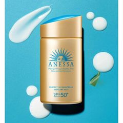 Sữa Chống Nắng Anessa Dưỡng Da Kiềm Dầu 60ml #Vàng (Mẫu 2024 có hộp) - Ko Tđ