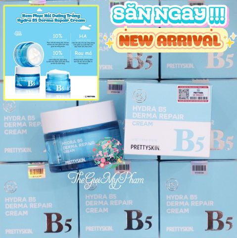 Kem Dưỡng Phục Hồi Prettyskin Hydra B5 Derma Repair 52ml