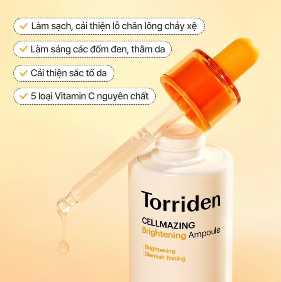 Tinh Chất Dưỡng Sáng Da Torriden Cellmazing Vita C 30ml