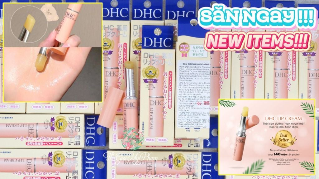 Son Dưỡng DHC Lip Cream Nhật