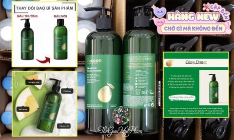 Dầu Gội Bưởi Cocoon Giảm Rụng & Kích Thích Mọc Tóc 500ml