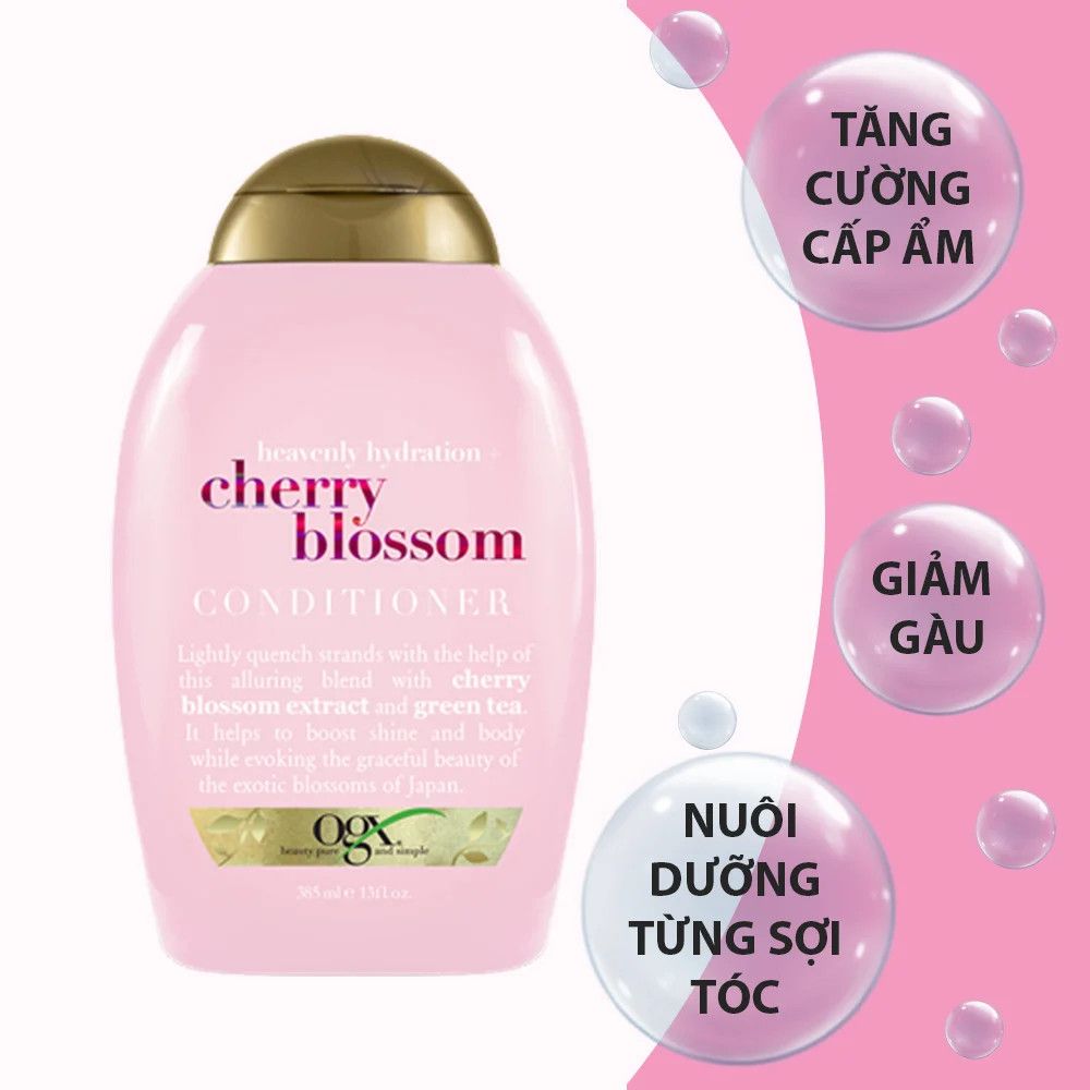 Dầu Xả OGX Cherry 385ml