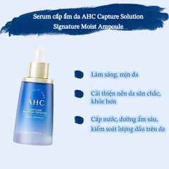 Tinh Chất AHC Capture Solution Signature Ampoule #Moist (Xanh)