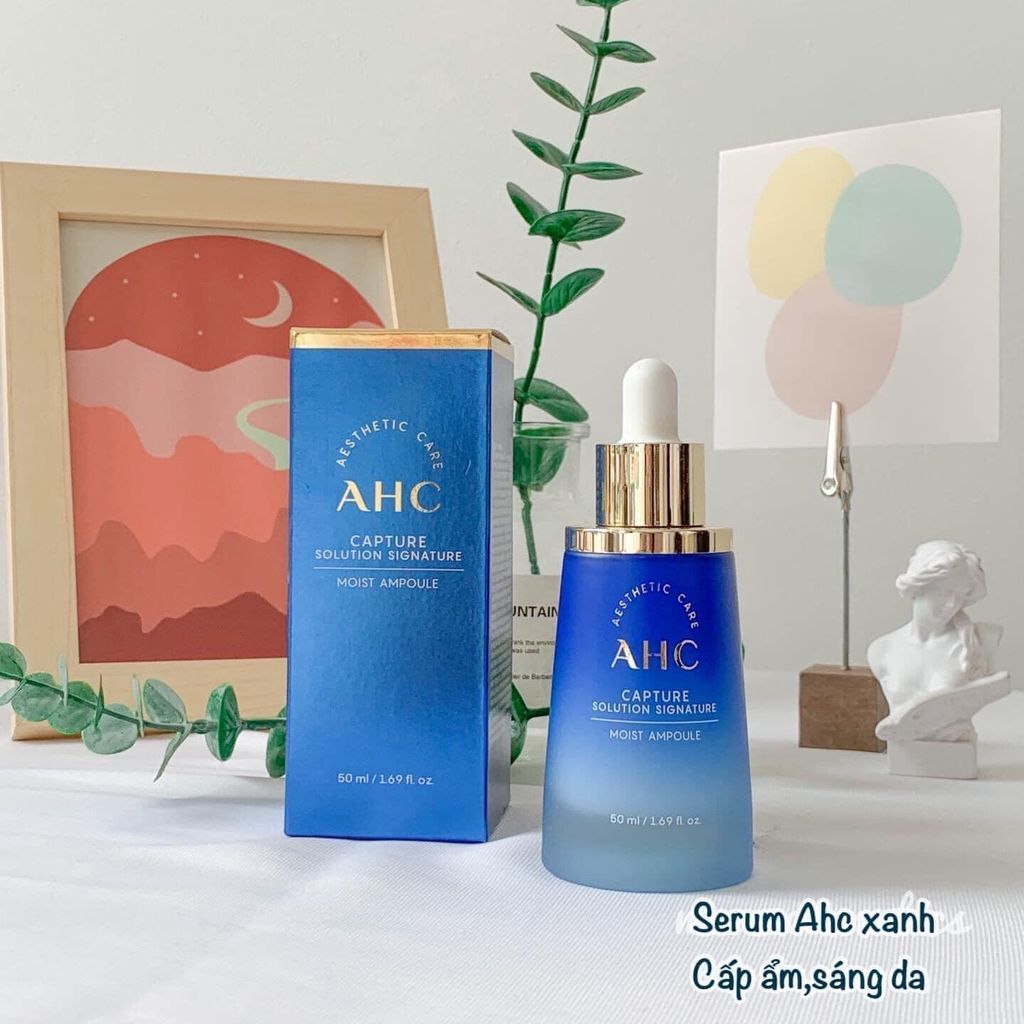 Tinh Chất AHC Capture Solution Signature Ampoule #Moist (Xanh)