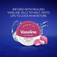 Dưỡng Môi Vaseline Lip Therapy - Rosy Lips 20g