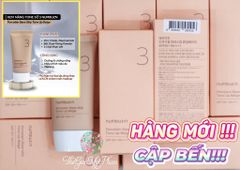 Kem Chống Nắng Nâng Tone Da Numbuzin Porcelain Base Skip Tone Up Beige No.3 50ml