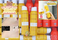 Xịt Chống Nắng Bioderma Photoderm Invisible Mist SPF50+ Sensitive Skin 150ml