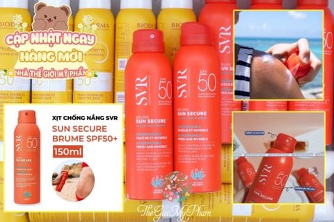 Xịt Chống Nắng SVR Sun Secure Brume SPF50 200ml