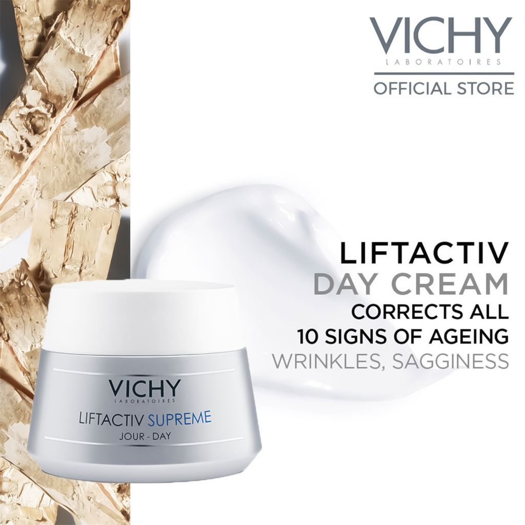 Kem Vichy Liftactiv Supreme Chống Lão Hóa 50ml # Ngày (Ko Tđ)