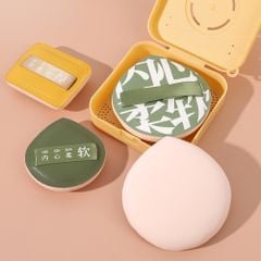 Mút Trang Điểm Tán Kem Nền Nội Địa Trung (Có Hộp)