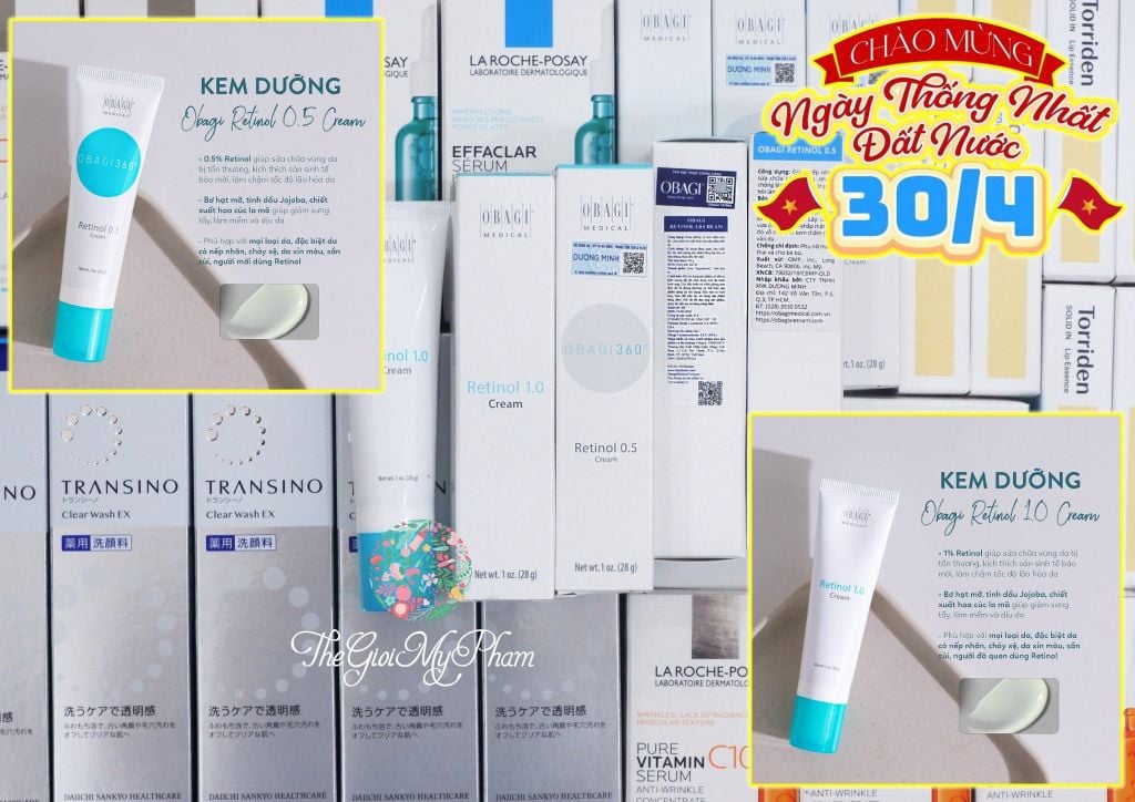 Kem Dưỡng Obagi - Retinol 1.0% Cream 28g (Ko tđ)