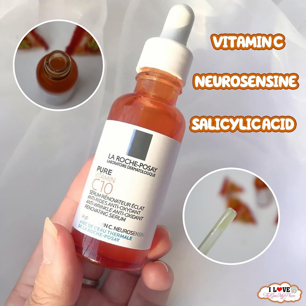 Laroche Posay - Pure Vitamin C10 Renovating Serum 30ml (K tđ)