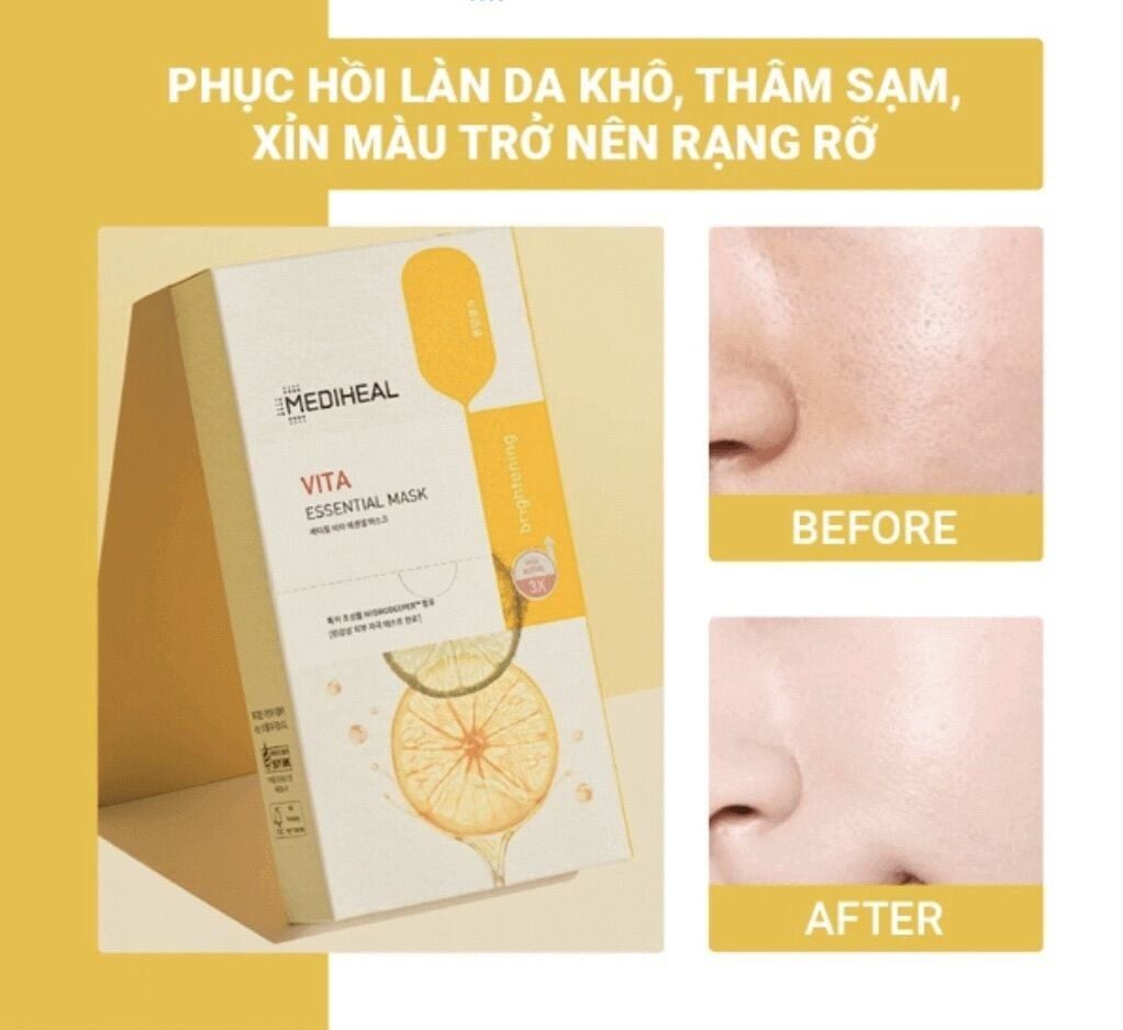 Mặt Nạ Mediheal Essential Mask Vita Active