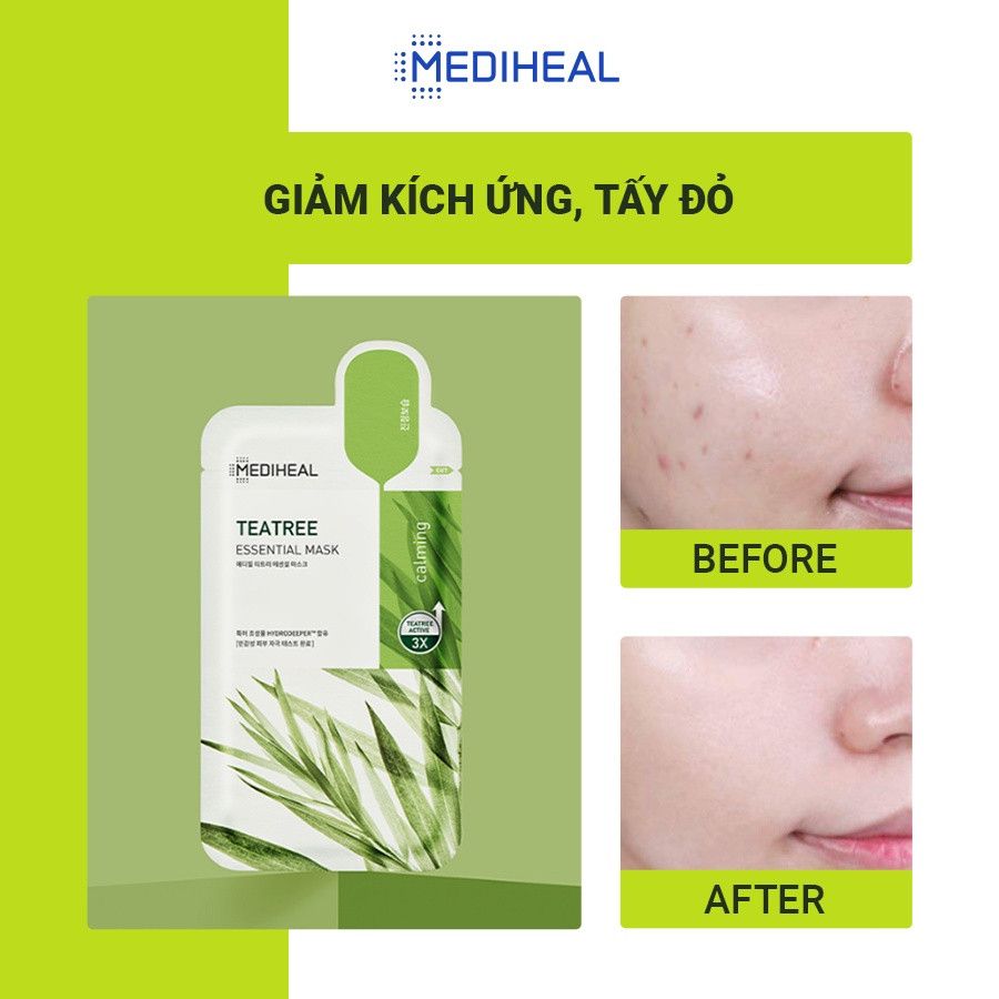 Mặt Nạ Mediheal Essential Mask #Teatree