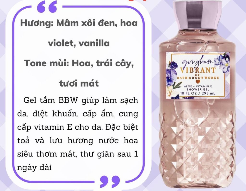 BBW - Gel Tắm 295ml #Vibrant