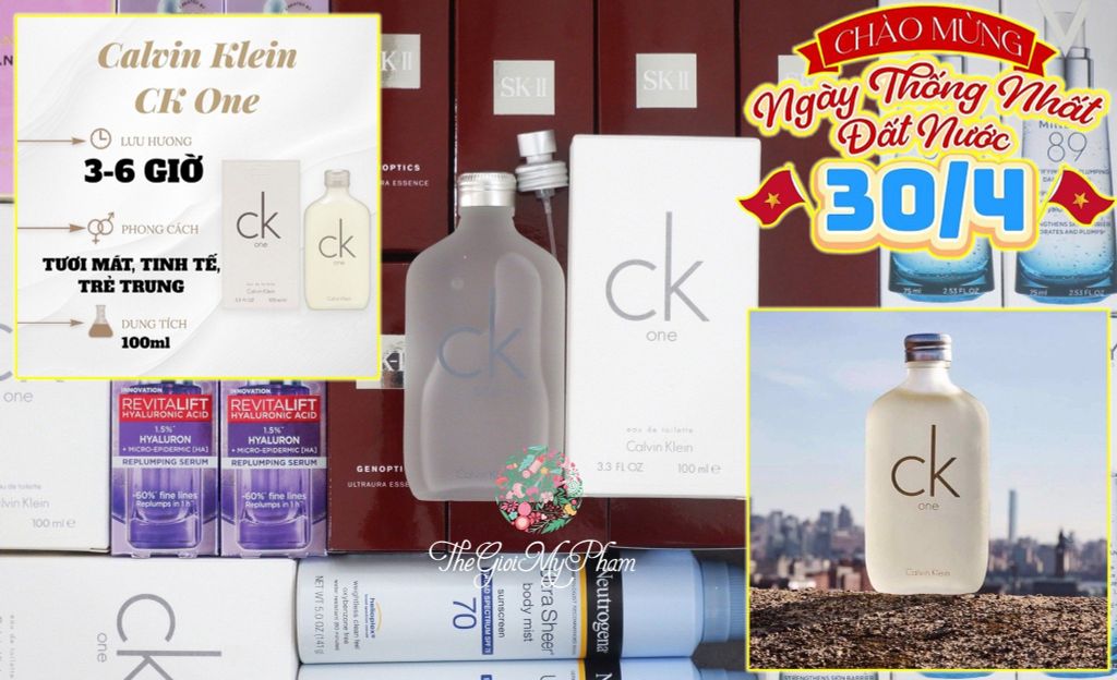 CK - One EDT 100ml ( Ko Tđ)