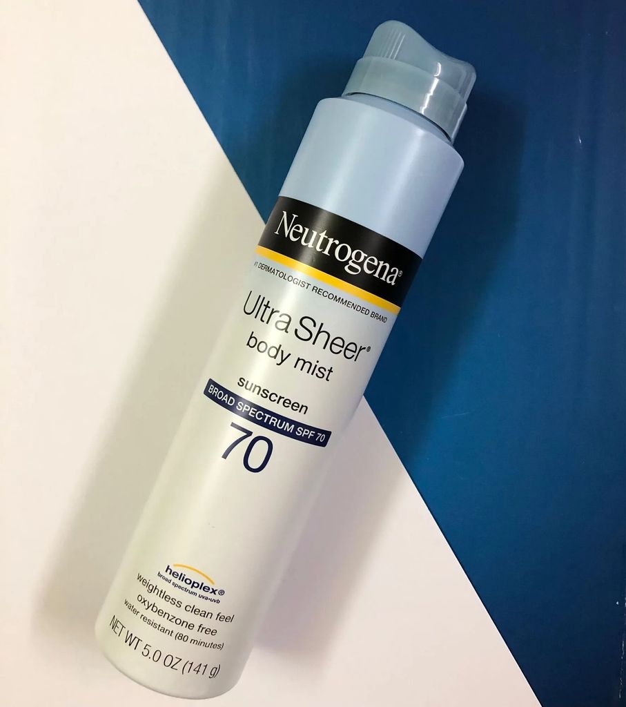 Xịt Chống Nắng Body Neutrogena Ultra Sheer Spray Sunscreen SPF 70 141g
