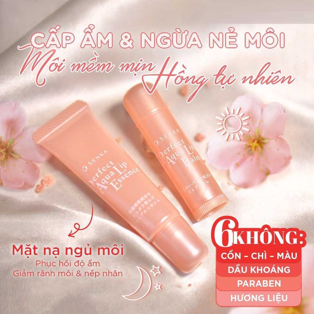 Tinh Chất Dưỡng Môi Senka Senka Perfect Aqua Lip Essence 10g