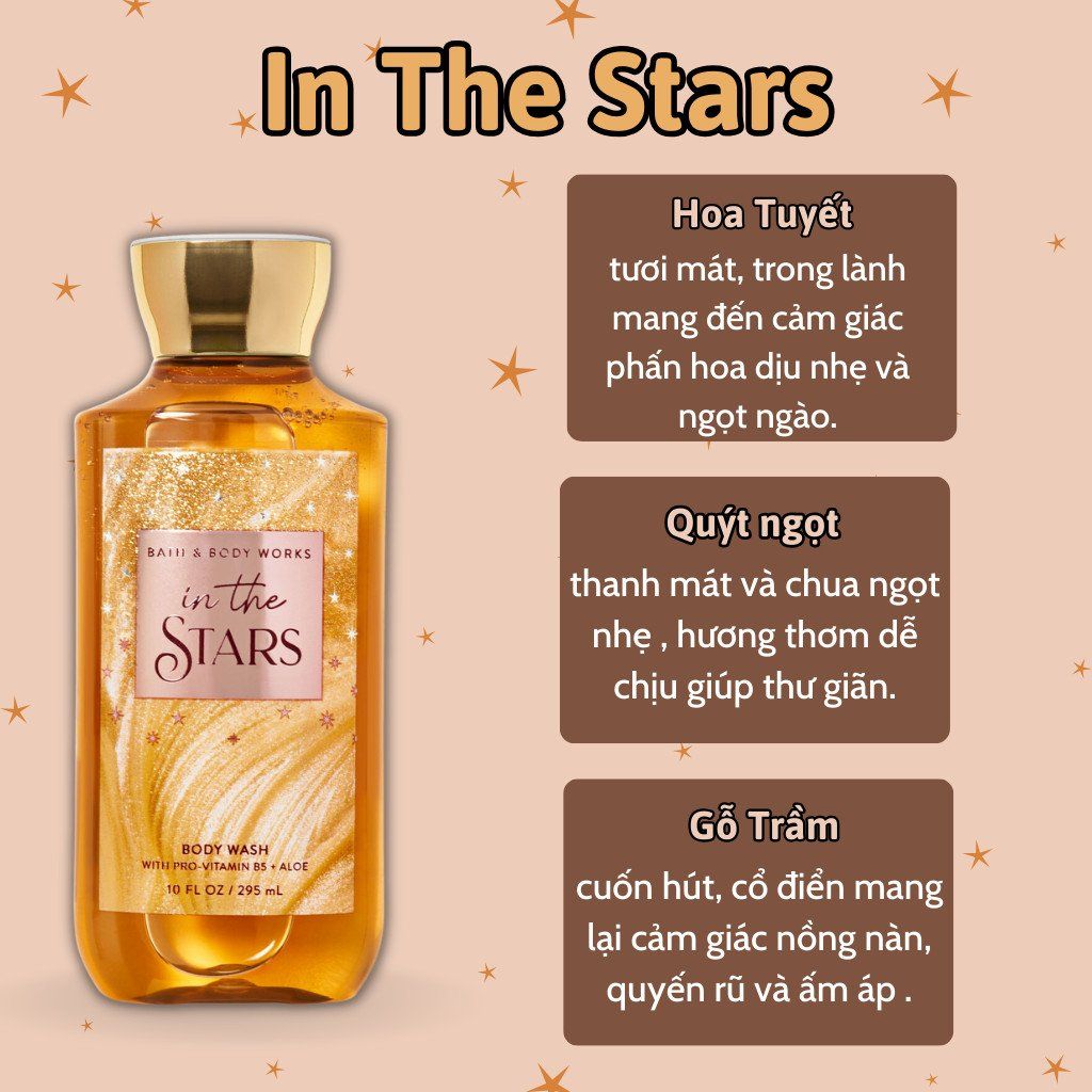 BBW - Gel Tắm 295ml #In The Stars