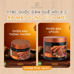 Tẩy Da Chết Toàn Thân Exclusive Cosmetic Quế Hồi Cafe 500g