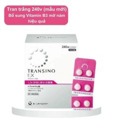 Viên Uống Trị Nám Transino EX 240 Viên (Mẫu Mới) Ko Tđ