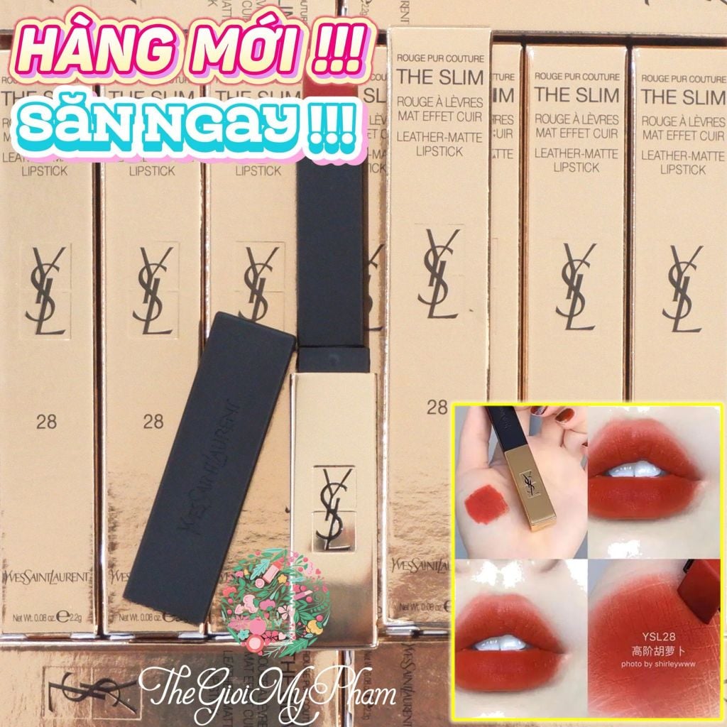 Son YSL The Slim #28 (Ko tđ)