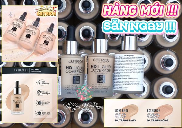 Kem Nền Catrice HD Liquid Coverage 020