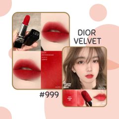 Son Thỏi Dior Rouge #999 Velvet ( Ko Tđ)