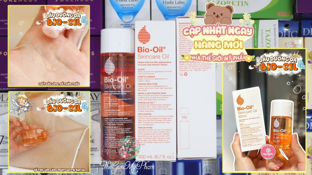 Tinh Dầu Đặc Trị Sẹo - Rạn Da Bio-Oil 200ml