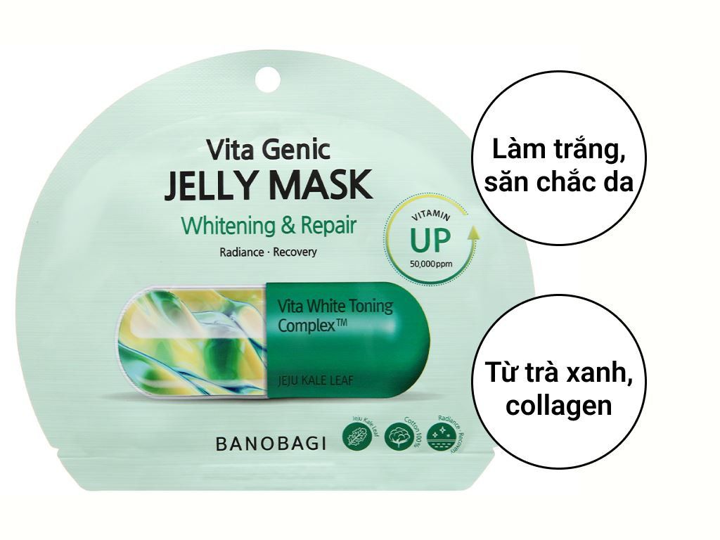 Banobagi - Nạ Whitening & Repair (Xanh lá)