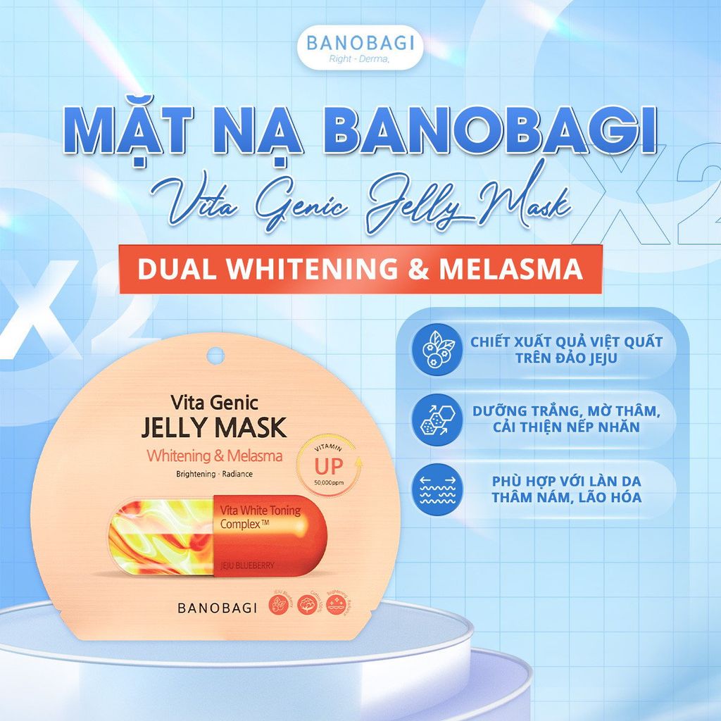 Banobagi - Nạ Whitening & Melasma (Cam)