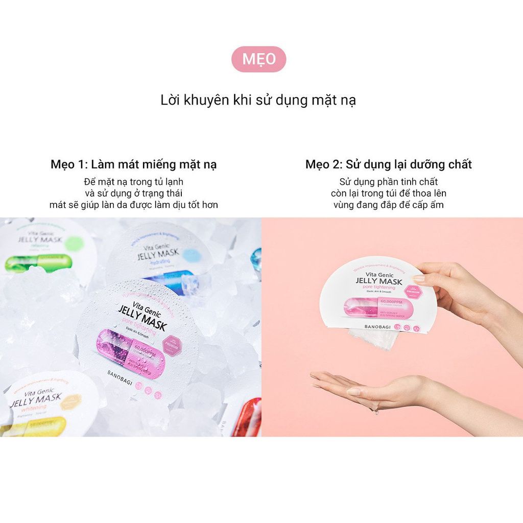 Mặt Nạ Banobagi Jelly #Pore Tightening