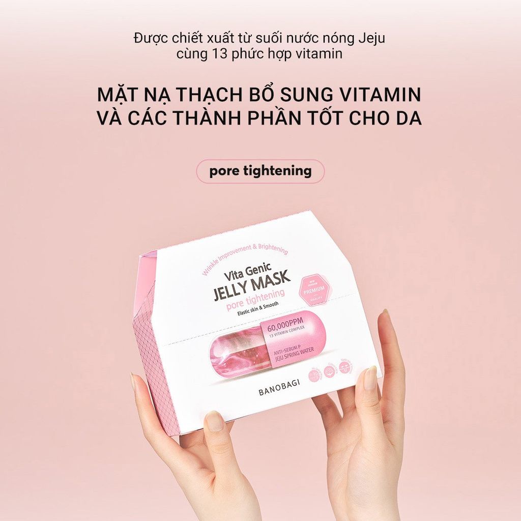 Mặt Nạ Banobagi Premium Pore Tightening ( Hồng)