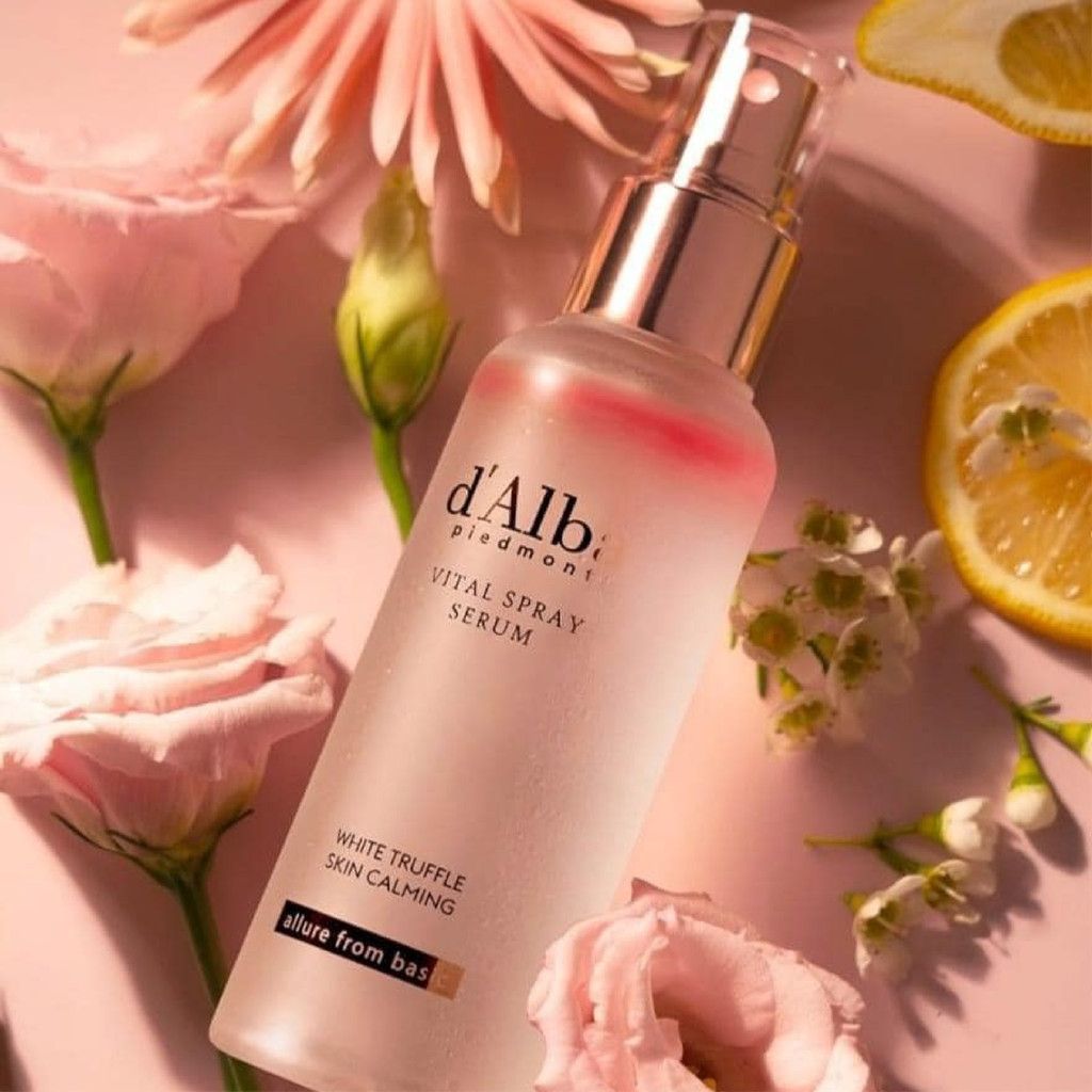 Xịt Khoáng Dưỡng Sáng Da, Chống Lão Hóa D'Alba White Truffle Vital Spray Serum 100ml (Hồng)