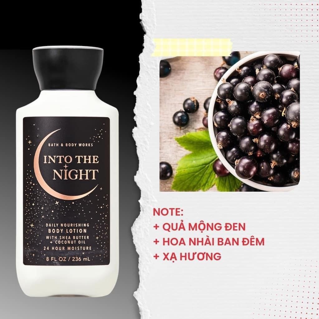 BBW - Body Lotion 236ml #Into The Night