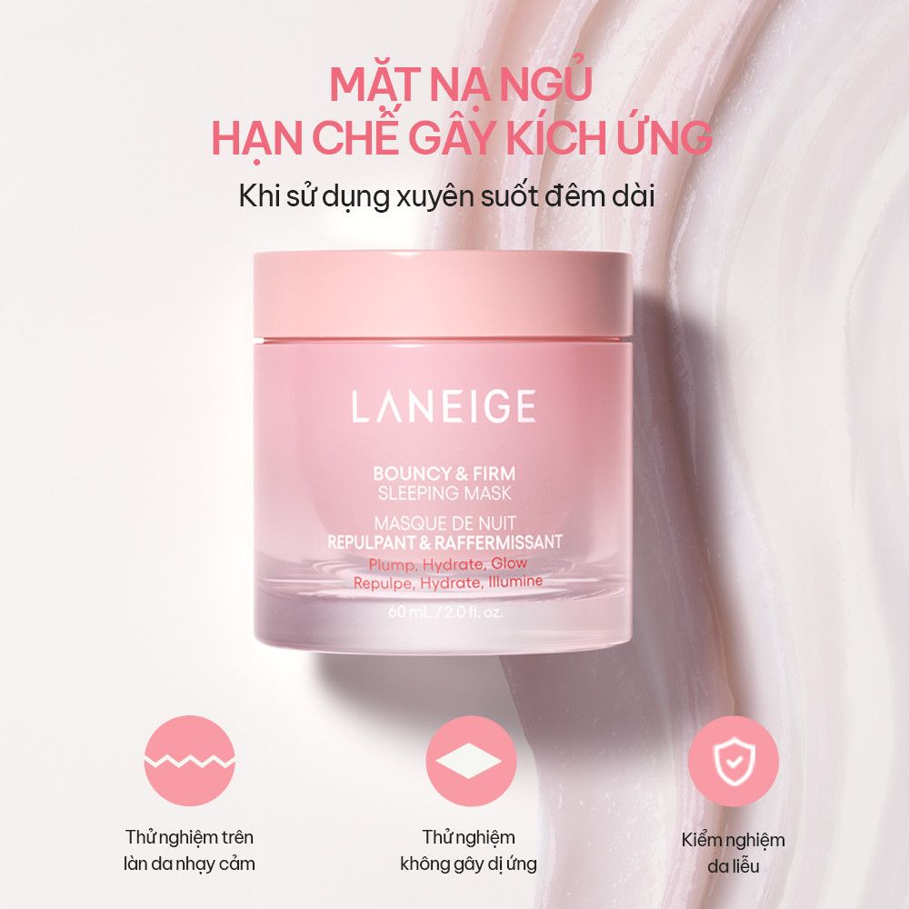 Mặt Nạ Ngủ Sáng Da, Săn Chắc Da Laneige Bouncy & Firm Sleeping Mask (NEW)