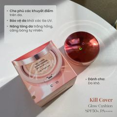 Cushion Clio Kill Cover Glow kèm 1 lõi #3-BY