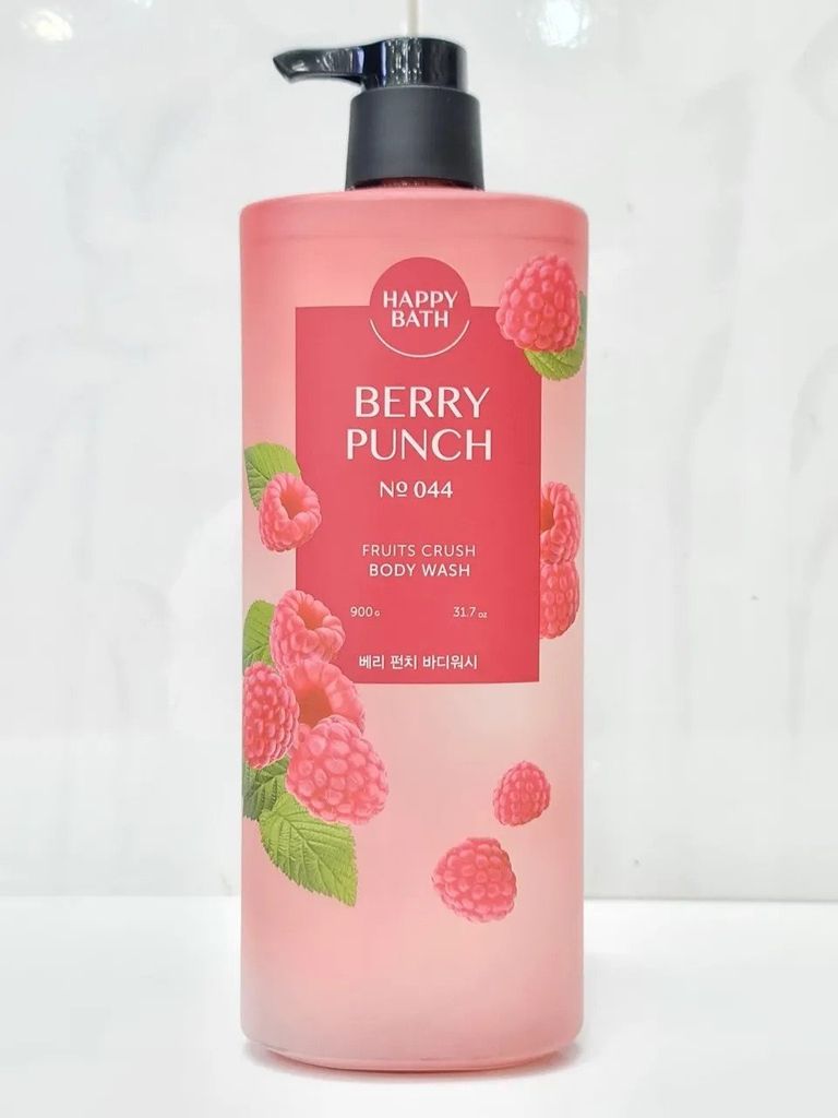 Sữa Tắm Happy Bath Natural 900g #Berry Punch