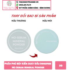 Phấn Phủ Bột Kiềm Dầu Innisfree No Sebum Mineral Powder 5g